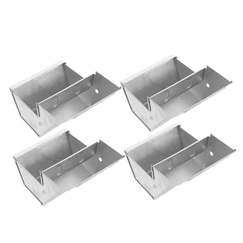 DIKACA 4 Stück Teiliges Robuster Edelstahl Futterboxen für Kaninchen und Kleintiere Witterungsbeständig und Langlebig Vielseitig Einsetzbar für Innen und Außenhaltung Bauernhöfen Einfache DIKACA 4 Stück Teiliges Robuster Edelstahl Futterboxen für Kaninchen und Kleintiere Witterungsbeständig und Langlebig Vielseitig Einsetzbar für Innen und Außenhaltung Bauernhöfen Einfache von DIKACA