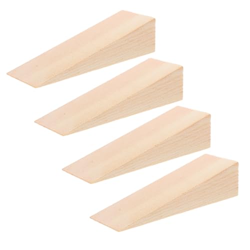 DIKACA 4 Stück Triangular Multifunktionale Türstopper und Unterlegkeile für Türen und Fenster Rutschfeste Holzblöcke für Verschiedene Projekte DIKACA 4 Stück Triangular Multifunktionale Türstopper und Unterlegkeile für Türen und Fenster Rutschfeste Holzblöcke für Verschiedene Projekte von DIKACA