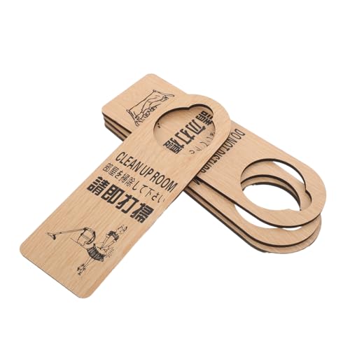 DIKACA 4 Stücke Teiliges Holz Türschild für Hotel Doppelseitiges Türhänger Zimmer reinigen und Bitte Reinigen Reversibles Zimmerstatus-schild für Privatsphäre und Serviceanzeige DIKACA 4 Stücke Teiliges Holz Türschild für Hotel Doppelseitiges Türhänger Zimmer reinigen und Bitte Reinigen Reversibles Zimmerstatus-schild für Privatsphäre und Serviceanzeige von DIKACA