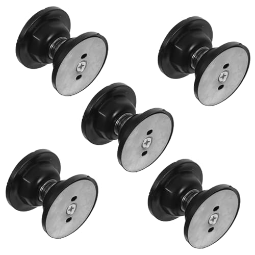 DIKACA 5 Sätze Magnetischer Türstopper Selbstklebend Noiseless Anti-kollisionsschutz für Wohnmobile Reisemobile Kompakt Transparent Rutschfest Türhalter für Wandmontage von DIKACA