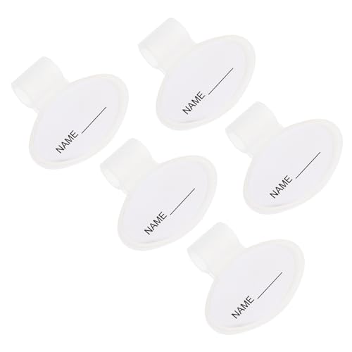 DIKACA 5 Stück Teiliges Abnehmbares Namensschild für medizinisches Zubehör Beidseitig Beschriftbar Kunststoff Id Clip Präzise Gefertigt Praktisches Ersatzzubehör für Medizinisches DIKACA 5 Stück Teiliges Abnehmbares Namensschild für medizinisches Zubehör Beidseitig Beschriftbar Kunststoff Id Clip Präzise Gefertigt Praktisches Ersatzzubehör für Medizinisches von DIKACA