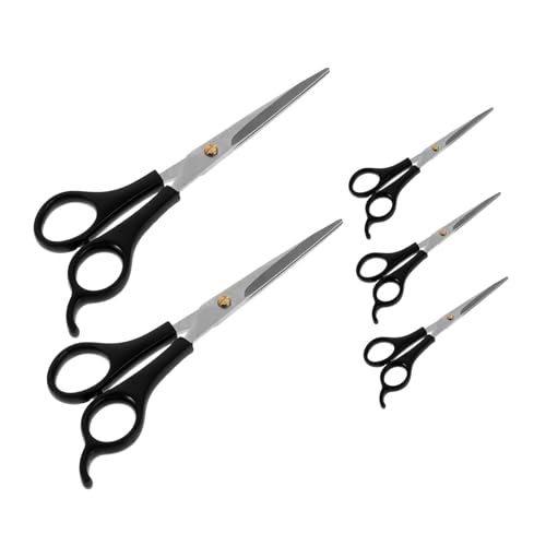DIKACA 5 Stück Teiliges Haustier-schere Gerade Ergonomisch Griff Langlebig für Präzises Katzen Hundehaar Trimmen und Styling Angenehmes Handschonendes Grooming DIKACA 5 Stück Teiliges Haustier-schere Gerade Ergonomisch Griff Langlebig für Präzises Katzen Hundehaar Trimmen und Styling Angenehmes Handschonendes Grooming von DIKACA