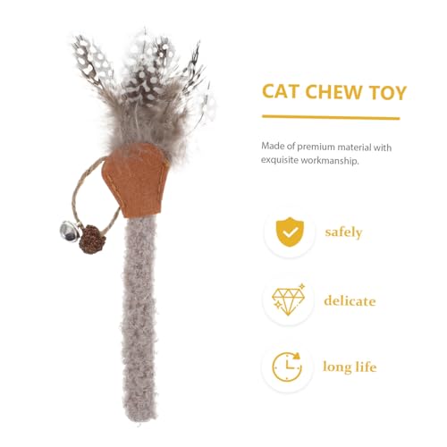 DIKACA 5 Stück Teiliges Katzenspielzeug mit Natürlichen Kauspielstäben zur Zahnpflege Interaktives Kauspielzeug für Katzen Stimuliert Sinne Fördert Gesunde Zähne Geeignet für DIKACA 5 Stück Teiliges Katzenspielzeug mit Natürlichen Kauspielstäben zur Zahnpflege Interaktives Kauspielzeug für Katzen Stimuliert Sinne Fördert Gesunde Zähne Geeignet für von DIKACA