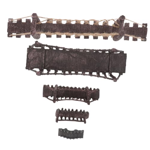 DIKACA 5 Stück Teiliges Miniatur-brückenset für Fischbecken und Puppenhäuser Vielseitige Harzbrücken-Dekorationen für Aquarium Zen-Garten und Mini-landschaften Einfach zu Reinigen DIKACA 5 Stück Teiliges Miniatur-brückenset für Fischbecken und Puppenhäuser Vielseitige Harzbrücken-Dekorationen für Aquarium Zen-Garten und Mini-landschaften Einfach zu Reinigen von DIKACA