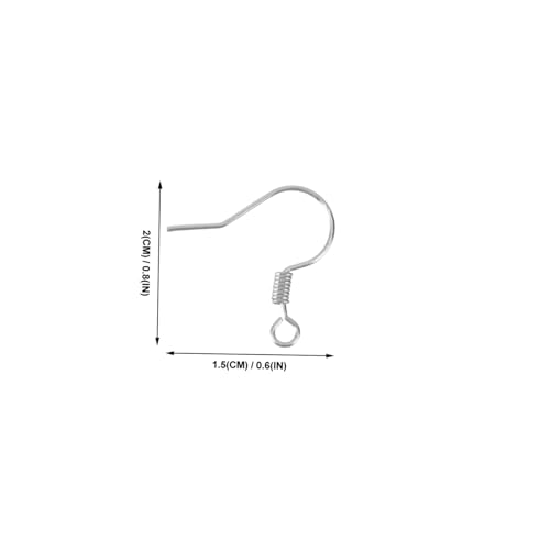 DIKACA 50 Stück Ohrhaken für Ohrringe Selbermachen DIY Schmuckzubehör Ohrdraht Ohrhaken in Silber für Damen Ohrschmuck Herstellung DIKACA 50 Stück Ohrhaken für Ohrringe Selbermachen DIY Schmuckzubehör Ohrdraht Ohrhaken in Silber für Damen Ohrschmuck Herstellung von DIKACA