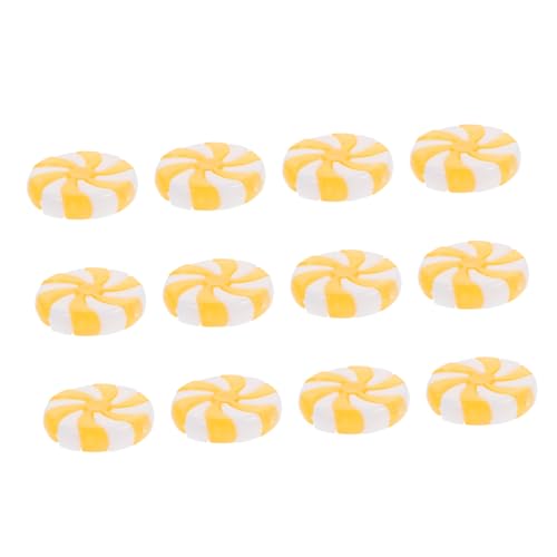 DIKACA 50 Stück Runde Acrylperlen Weihnachtsdeko zum Basteln Gelb Weiß DIY Schmuckanhänger für Christbaumschmuck und Weihnachtsbaumdekoration Glatte Oberfläche Vielfältig Verwendbar DIKACA 50 Stück Runde Acrylperlen Weihnachtsdeko zum Basteln Gelb Weiß DIY Schmuckanhänger für Christbaumschmuck und Weihnachtsbaumdekoration Glatte Oberfläche Vielfältig Verwendbar von DIKACA