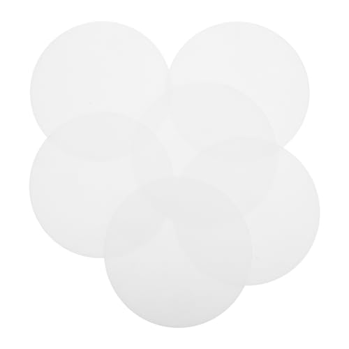 DIKACA 6 Stück LED Diffusor Abdeckungen PC Deckenlampen Lichtstreuungsplatten Anti blend Downlight Diffuser Lampenschirme Einfach Installierbar Langlebig für Pendelleuchten von DIKACA