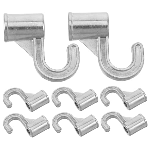 DIKACA 8 Stück Teiliges Kleiderschrank-rohrhalter Innendurchmesser Stabile Metall Kleiderhaken Robuster Kleiderstangen-halter zur Einfachen Montage und Platzsparenden Organisation im DIKACA 8 Stück Teiliges Kleiderschrank-rohrhalter Innendurchmesser Stabile Metall Kleiderhaken Robuster Kleiderstangen-halter zur Einfachen Montage und Platzsparenden Organisation im von DIKACA