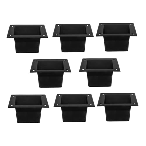 DIKACA 8 Stück Teiliges Schwarze Abnehmbare Lautsprechergriff Lifte Ergonomisch Geformt für Stageboxen Werkzeugkisten und Bühnenkoffer Robuster Griff für Komfortablen Transport DIKACA 8 Stück Teiliges Schwarze Abnehmbare Lautsprechergriff Lifte Ergonomisch Geformt für Stageboxen Werkzeugkisten und Bühnenkoffer Robuster Griff für Komfortablen Transport von DIKACA
