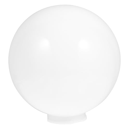 DIKACA Acryl Lampenschirm Kugelform Opalweiß Ø250mm Ersatzkugel Lampenschirm Outdoor Wandlampe Abdeckung Wetterfest für Tisch Stehlampen DIKACA Acryl Lampenschirm Kugelform Opalweiß Ø250mm Ersatzkugel Lampenschirm Outdoor Wandlampe Abdeckung Wetterfest für Tisch Stehlampen von DIKACA