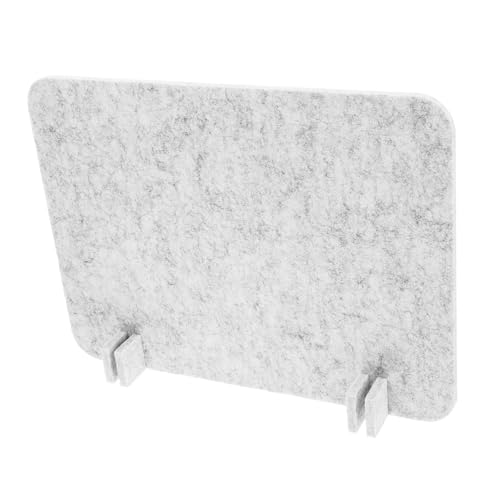 DIKACA Akustische Freistehende Desk Divider Filz Trennwand Langlebiger Büro und Schülerschreibtisch Sichtschutz Einfache ohne Werkzeug Geräuschdämpfend Privater Arbeitsplatz von DIKACA