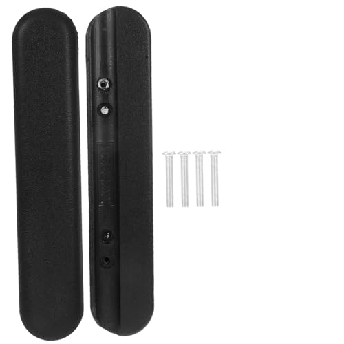 DIKACA Armlehnenpolster Abs Armlehnenkissen Anti rutsch Schutzpolster Lochabstand Bequemes Armpolster für Rollstühle Bürostühle und Transportstühle von DIKACA