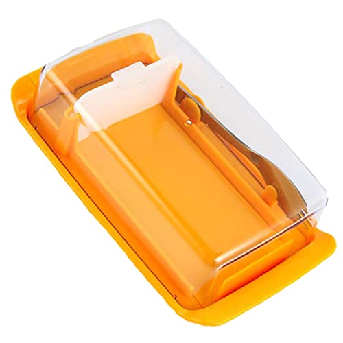 DIKACA Aufbewahrungsbox mit Buttermesser Butterbehälter Frischhaltedose Gelb für Haushalt Küche Backen DIKACA Aufbewahrungsbox mit Buttermesser Butterbehälter Frischhaltedose Gelb für Haushalt Küche Backen von DIKACA
