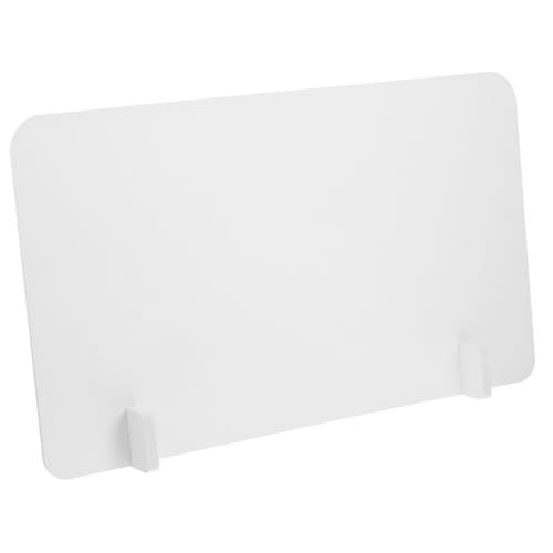 DIKACA Desk Divider für Studenten Weiß mit Sockel Stabiler Tragbarer Sichtschutz für Prüfungen Schreibtisch Büro und Cafeteria Flexibel Einsetzbare Leicht zu Reinigende Trennwand DIKACA Desk Divider für Studenten Weiß mit Sockel Stabiler Tragbarer Sichtschutz für Prüfungen Schreibtisch Büro und Cafeteria Flexibel Einsetzbare Leicht zu Reinigende Trennwand von DIKACA