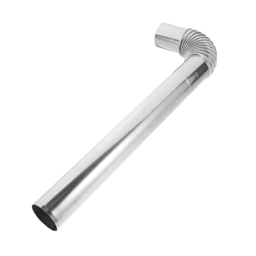 DIKACA Edelstahl Kaminrohr mit Bogen Flexibles Abgasrohr für Campingofen Ofenrauchabzug Installieren Hitzebeständig Langlebig Rauchabzug Zubehör DIKACA Edelstahl Kaminrohr mit Bogen Flexibles Abgasrohr für Campingofen Ofenrauchabzug Installieren Hitzebeständig Langlebig Rauchabzug Zubehör von DIKACA