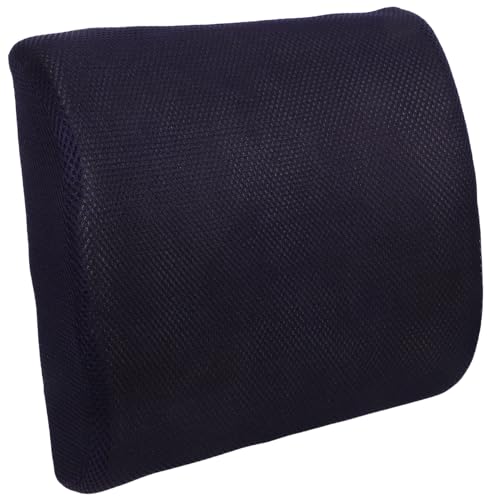 DIKACA Ergonomisches Lumbar Support Kissen aus Memory Foam Atmungsaktives Rückenstützkissen für Büro Autositze Platzsparend Formstabil und Langlebig für Langanhaltenden Komfort von DIKACA