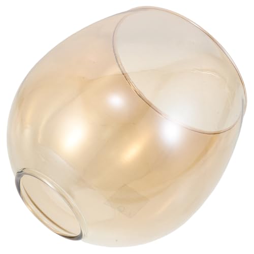 DIKACA Glas Lampenschirm Ersatz Elektroplattiert Vintage Stil Handgeblasenes Hochborosilikat Glas Lampenschirm Für Wandleuchten Pendelleuchten Deckenlampen von DIKACA