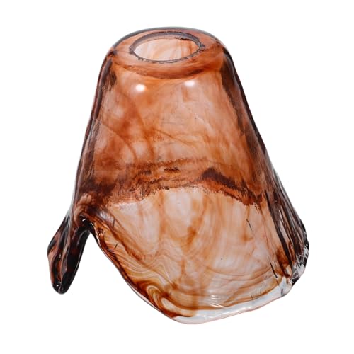 DIKACA Glas Lampenschirm Retro Loch Ersatz Lampenschirm für Amerikanischen Stil Bar Schlafzimmer Flur Vintage Hängeleuchte Dekor von DIKACA