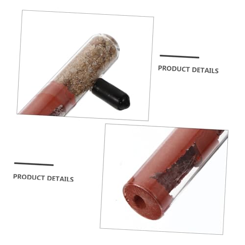 DIKACA Glas ameisenzucht Rohr Doppelt Geknotet Nest für Haustierameisen Langlebiges Glasmaterial Futter Brutnest für Ameisenfarm und Formicarium von DIKACA