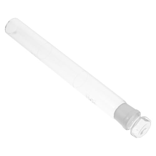 DIKACA Glas colorimetrisches Röhrchen mit transparenter Messmarkierung Transparentes Labor experimentierglas Glatter Flaschenkörper Gerundete Form für Stabile Platzierung Geeignet für von DIKACA