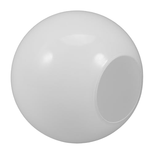 DIKACA Glaskugel Lampenschirm aus Glas Runder Ersatzschirm Ø für Tischlampe Straßenleuchte und Pendelleuchte Stilvoller Lampenglas Schirm für Innenbeleuchtung Einfach zu Montieren von DIKACA