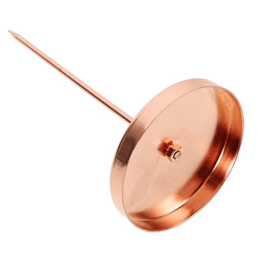 DIKACA Gold Desktop Bill Holder Spike Edelstahl Quittungshalter für Büro und Restaurant Kompakter Ticketspießer zur Organisierten Aufbewahrung von Rechnungen und Notizen DIKACA Gold Desktop Bill Holder Spike Edelstahl Quittungshalter für Büro und Restaurant Kompakter Ticketspießer zur Organisierten Aufbewahrung von Rechnungen und Notizen von DIKACA