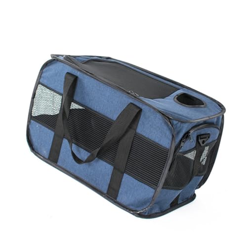 DIKACA Große Faltbare Haustier Reisetasche mit Atmungsaktivem Netz Komfortablem Material und Handgriff Geräumig und Belüftet für Katzen und Kleine Hunde für Outdoor und Reisen DIKACA Große Faltbare Haustier Reisetasche mit Atmungsaktivem Netz Komfortablem Material und Handgriff Geräumig und Belüftet für Katzen und Kleine Hunde für Outdoor und Reisen von DIKACA