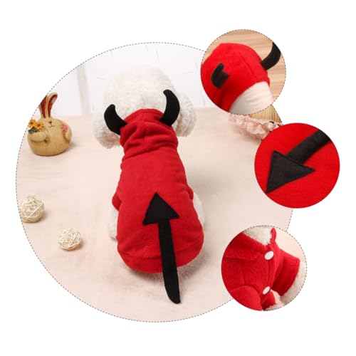 DIKACA Halloween Haustierkostüm Fleecemantel für Hunde und Katzen Warm Kuschelig Bequem für Halloween Karneval Fotoshooting Pflegeleicht Schnelltrocknend Flauschige Haustierbekleidung DIKACA Halloween Haustierkostüm Fleecemantel für Hunde und Katzen Warm Kuschelig Bequem für Halloween Karneval Fotoshooting Pflegeleicht Schnelltrocknend Flauschige Haustierbekleidung von DIKACA