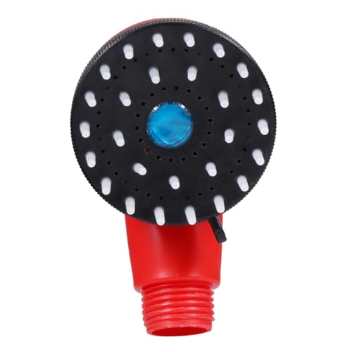 DIKACA Handbrause für Haustiere Rot Anti leck Duschkopf mit Massagefunktion Umweltschonendes Wassersparend Für Hunde und Katzen Bad Zubehör von DIKACA