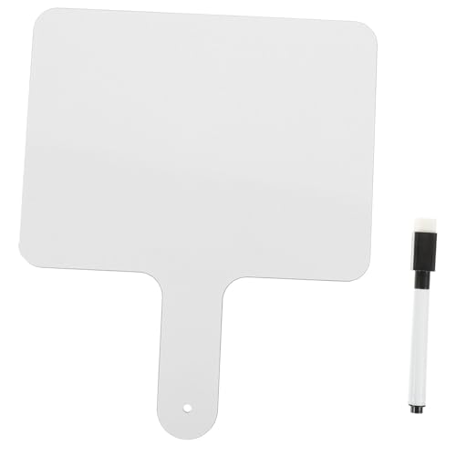 DIKACA Handliches Doppelseitiges Whiteboard mit Griff Abwischbares Schreibbrett für Schüler für Unterricht Klassenraum und Partyspiele Teiliges Paddle Board mit Glatter Oberfläche DIKACA Handliches Doppelseitiges Whiteboard mit Griff Abwischbares Schreibbrett für Schüler für Unterricht Klassenraum und Partyspiele Teiliges Paddle Board mit Glatter Oberfläche von DIKACA