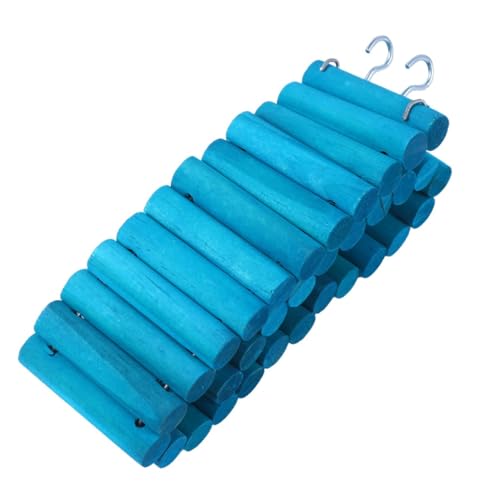 DIKACA Haustiertreppe aus Holz Weiche Kletterleiter für Hamster Eichhörnchen und Papageien mit Schaukel Design Fördert Bewegung Langlebig Einfach Aufzuhängen DIKACA Haustiertreppe aus Holz Weiche Kletterleiter für Hamster Eichhörnchen und Papageien mit Schaukel Design Fördert Bewegung Langlebig Einfach Aufzuhängen von DIKACA