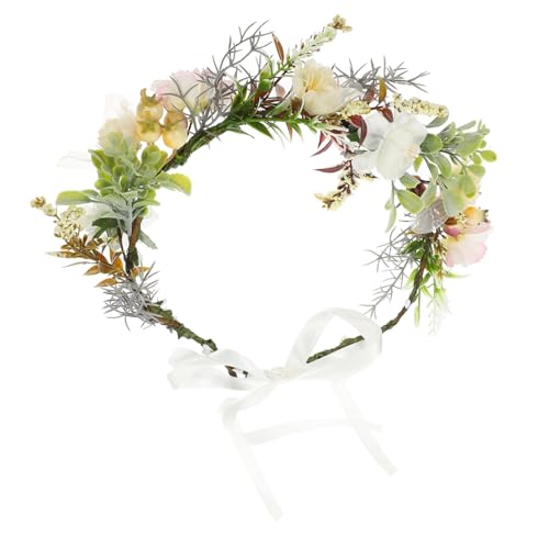 DIKACA Hochwertiges Verstellbares Hundehalsband mit Künstlichen Blumen Leichtes Haustierblumenhalsband für Hunde und Katzen als Dekoration für Hochzeit Geburtstag Party und Fotoshooting von DIKACA