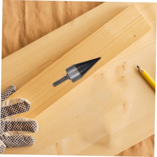 DIKACA Holzspaltbohrer Rundschaft aus Robustem Carbonstahl Zeitsparend und Tragbar Vielseitig für Elektrobohrer und Brennholzspalten im Haushalt und Outdoor einsatz DIKACA Holzspaltbohrer Rundschaft aus Robustem Carbonstahl Zeitsparend und Tragbar Vielseitig für Elektrobohrer und Brennholzspalten im Haushalt und Outdoor einsatz von DIKACA