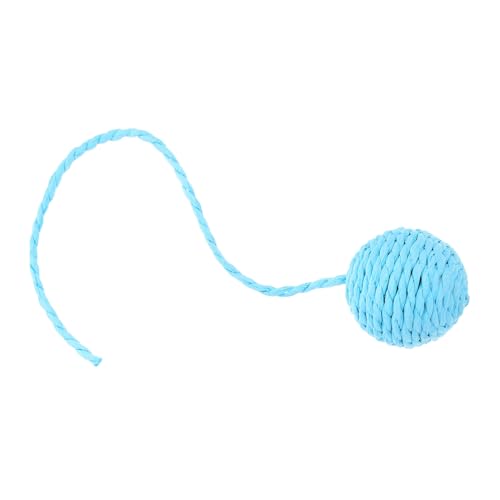 DIKACA Katzenspielzeug mit Glocke und Sisal-Seil Interaktiver Ersatzball für Katzenkratzbaum Robustes Papierseil Einfache Befestigung Vielseitig für Indoor-Katzen Fördert Krallenpflege DIKACA Katzenspielzeug mit Glocke und Sisal-Seil Interaktiver Ersatzball für Katzenkratzbaum Robustes Papierseil Einfache Befestigung Vielseitig für Indoor-Katzen Fördert Krallenpflege von DIKACA