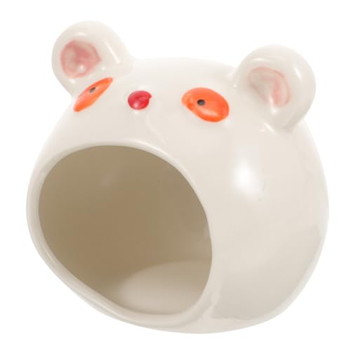 DIKACA Keramik Hamster Versteck Kleines Kühles Nest aus Sicherer Keramik Sommerhaustier Nest für Hamster und Zwerghamster mit Glatter Oberfläche Langlebig und Leicht zu Reinigen DIKACA Keramik Hamster Versteck Kleines Kühles Nest aus Sicherer Keramik Sommerhaustier Nest für Hamster und Zwerghamster mit Glatter Oberfläche Langlebig und Leicht zu Reinigen von DIKACA