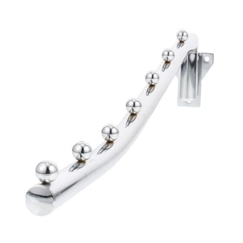 DIKACA Klappbarer Wand wäscheständer aus Rostfreiem Schwenkbar Platzsparend für Schlafzimmer Wohnzimmer Küche zum Trocknen und Aufhängen von Kleidung Handtüchern Hüten DIKACA Klappbarer Wand wäscheständer aus Rostfreiem Schwenkbar Platzsparend für Schlafzimmer Wohnzimmer Küche zum Trocknen und Aufhängen von Kleidung Handtüchern Hüten von DIKACA