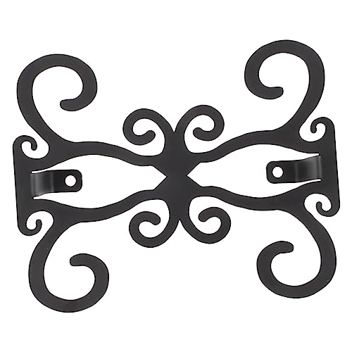 DIKACA Kreativer Weinregal Hängender Weinglashalter für Unterregal Schlitz Schwarzer Goblet Rack mit Umgedrehtem Design Stabil für Zuhause Bar Restaurant und Party von DIKACA