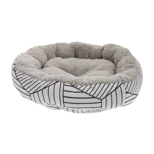 DIKACA Lammfell Haustierbett Weiches Welpenbett Komfortables Katzen Hunde kuschelnest Waschbares Verschleißfestes Jahreszeiten Pet Mat Gittermuster DIKACA Lammfell Haustierbett Weiches Welpenbett Komfortables Katzen Hunde kuschelnest Waschbares Verschleißfestes Jahreszeiten Pet Mat Gittermuster von DIKACA