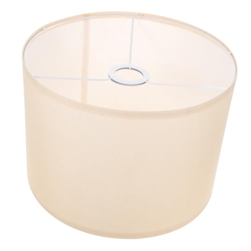 DIKACA Lampenschirm aus Leinen Form Lampenabdeckung für Stehlampe und Tischlampe Moderner Lampenschirm für Wohnzimmer Schlafzimmer und Büro Staubschutz und Dekoratives Lichtzubehör von DIKACA