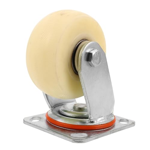 DIKACA Leise Nylon Lenkrollen mit Geräuschloser Drehfunktion Robuste Flachplatten-räder für Möbel und Industrie-gerüste Geräuschreduzierend Leichtlaufend Einfache Montage DIKACA Leise Nylon Lenkrollen mit Geräuschloser Drehfunktion Robuste Flachplatten-räder für Möbel und Industrie-gerüste Geräuschreduzierend Leichtlaufend Einfache Montage von DIKACA