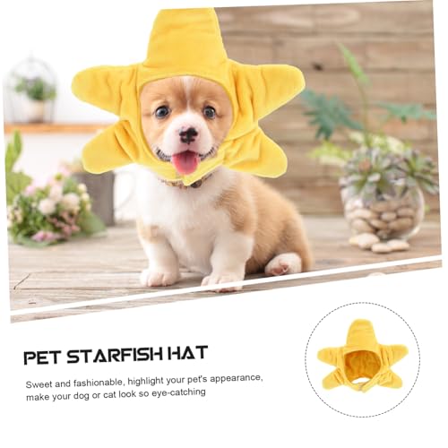 DIKACA Lustiger Haustier Hut Sternförmiges Kostüm Accessoire für Hunde Katzen Leicht Atmungsaktiv Modisch Geeignet für Party Weihnachten Karneval DIKACA Lustiger Haustier Hut Sternförmiges Kostüm Accessoire für Hunde Katzen Leicht Atmungsaktiv Modisch Geeignet für Party Weihnachten Karneval von DIKACA