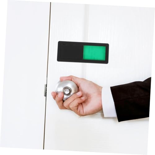 DIKACA Magnetisches Türschild Privacy Slider aus Abs Rot grün für Büro Konferenzraum Wc Sichtbarer Belegt frei indikator Vielseitig Einsetzbar Unauffälliges Design DIKACA Magnetisches Türschild Privacy Slider aus Abs Rot grün für Büro Konferenzraum Wc Sichtbarer Belegt frei indikator Vielseitig Einsetzbar Unauffälliges Design von DIKACA