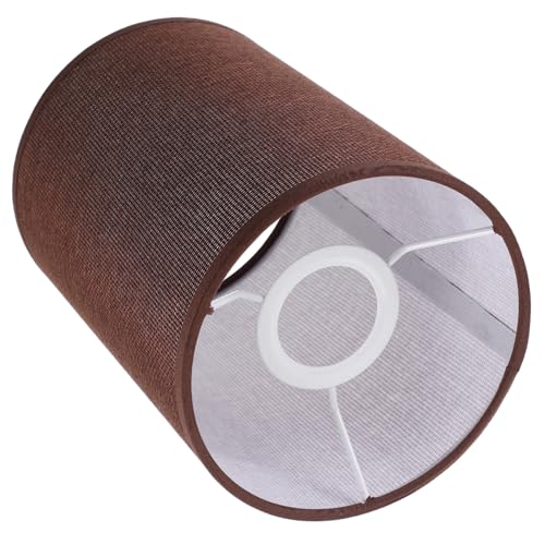 DIKACA Moderner Runder Lampenschirm aus Leinen und Metall Dekorativer Lampenschirm für Stehlampe mit Fassung Langlebiger Vintage Ersatzschirm Natürlicher Look für Wohnzimmer und DIKACA Moderner Runder Lampenschirm aus Leinen und Metall Dekorativer Lampenschirm für Stehlampe mit Fassung Langlebiger Vintage Ersatzschirm Natürlicher Look für Wohnzimmer und von DIKACA