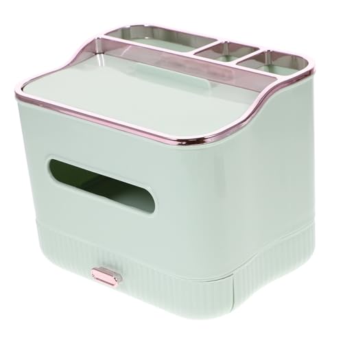 DIKACA Multifunktionale Tissue Box aus Premium pp Tisch Organizer und Taschentuchspender Langlebiger Desktop aufbewahrungsbehälter für Schlafzimmer und Büro Stabil und Formbeständig DIKACA Multifunktionale Tissue Box aus Premium pp Tisch Organizer und Taschentuchspender Langlebiger Desktop aufbewahrungsbehälter für Schlafzimmer und Büro Stabil und Formbeständig von DIKACA