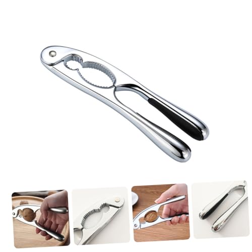 DIKACA Multifunktionaler Nussöffner aus Zinklegierung Kompakt Leichter Walnussöffner und Pekannussknacker Ergonomisches Küchen Gadget für Walnüsse Mandeln Haselnüsse Zeitsparendes von DIKACA