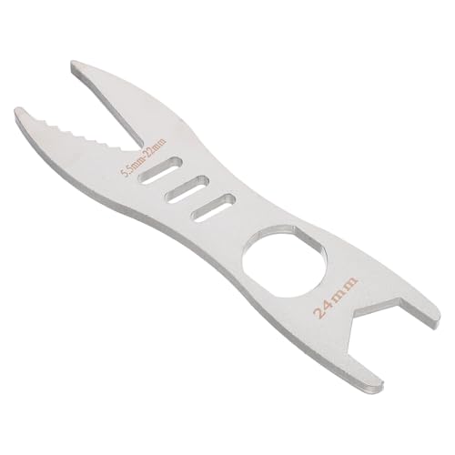 DIKACA Multifunktionsschlüssel Multifunktions Metallschlüssel Flaschenöffnerschlüssel Tragbarer Multifunktionsschlüssel Multifunktionaler Selbstsichernder Rohrschlüssel Werkzeug von DIKACA