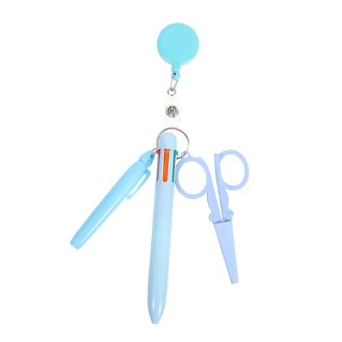 DIKACA Nurse Pen mit Textmarker Ausziehbarem Ausweishalter und Faltbarer Schere Multifunktionales Badge Accessoire für Ärzte und Pflegepersonal Praktisches Gesundheitszentrum DIKACA Nurse Pen mit Textmarker Ausziehbarem Ausweishalter und Faltbarer Schere Multifunktionales Badge Accessoire für Ärzte und Pflegepersonal Praktisches Gesundheitszentrum von DIKACA