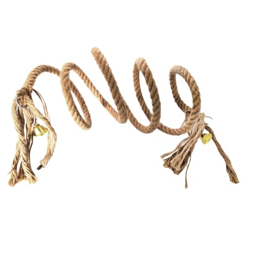 DIKACA Papageien Kletterseil Robustes Flexibles Hängekauspielzeug für Kleine und Mittelgroße Vögel Graues Sicheres Seilspielzeug für Papageienkäfig Langlebiges Haustierspielzeug DIKACA Papageien Kletterseil Robustes Flexibles Hängekauspielzeug für Kleine und Mittelgroße Vögel Graues Sicheres Seilspielzeug für Papageienkäfig Langlebiges Haustierspielzeug von DIKACA