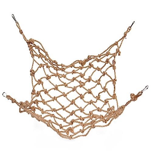 DIKACA Pet Kletternetz aus Beißfestem Seil mit Aufhängung Robustes für Wellensittiche Papageien und Sittiche Fördert Klettern und Bewegung im Käfig Einfache Montage DIKACA Pet Kletternetz aus Beißfestem Seil mit Aufhängung Robustes für Wellensittiche Papageien und Sittiche Fördert Klettern und Bewegung im Käfig Einfache Montage von DIKACA