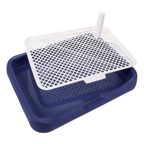 DIKACA Plastik Hundetoilette mit Rutschfestem Boden Robustes Welpen Potty tablett für Drinnen Multifunktionales Urintray für Kleine und Mittlere Hunde Leicht zu Reinigen und Langlebig DIKACA Plastik Hundetoilette mit Rutschfestem Boden Robustes Welpen Potty tablett für Drinnen Multifunktionales Urintray für Kleine und Mittlere Hunde Leicht zu Reinigen und Langlebig von DIKACA